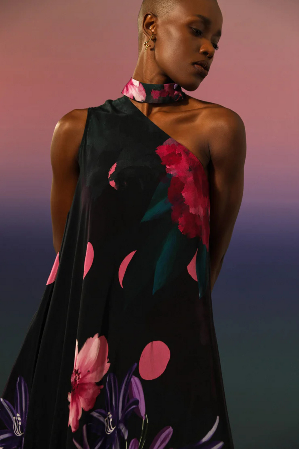 Regal Rosebud Dress