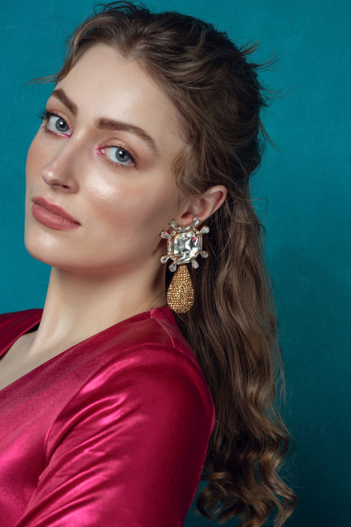 Aster Earrings In Gold