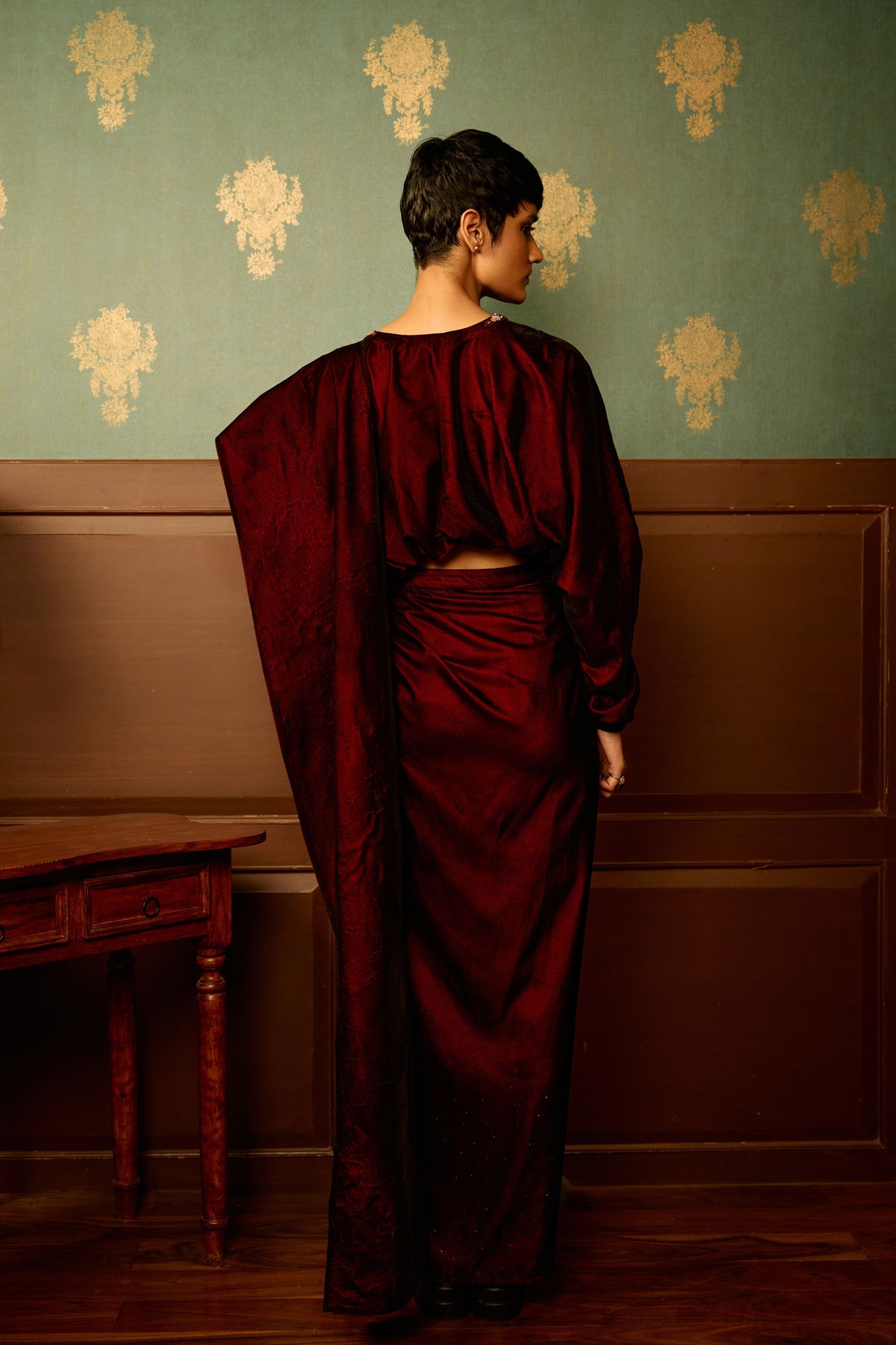 Sangria Drape Skirt and Balero