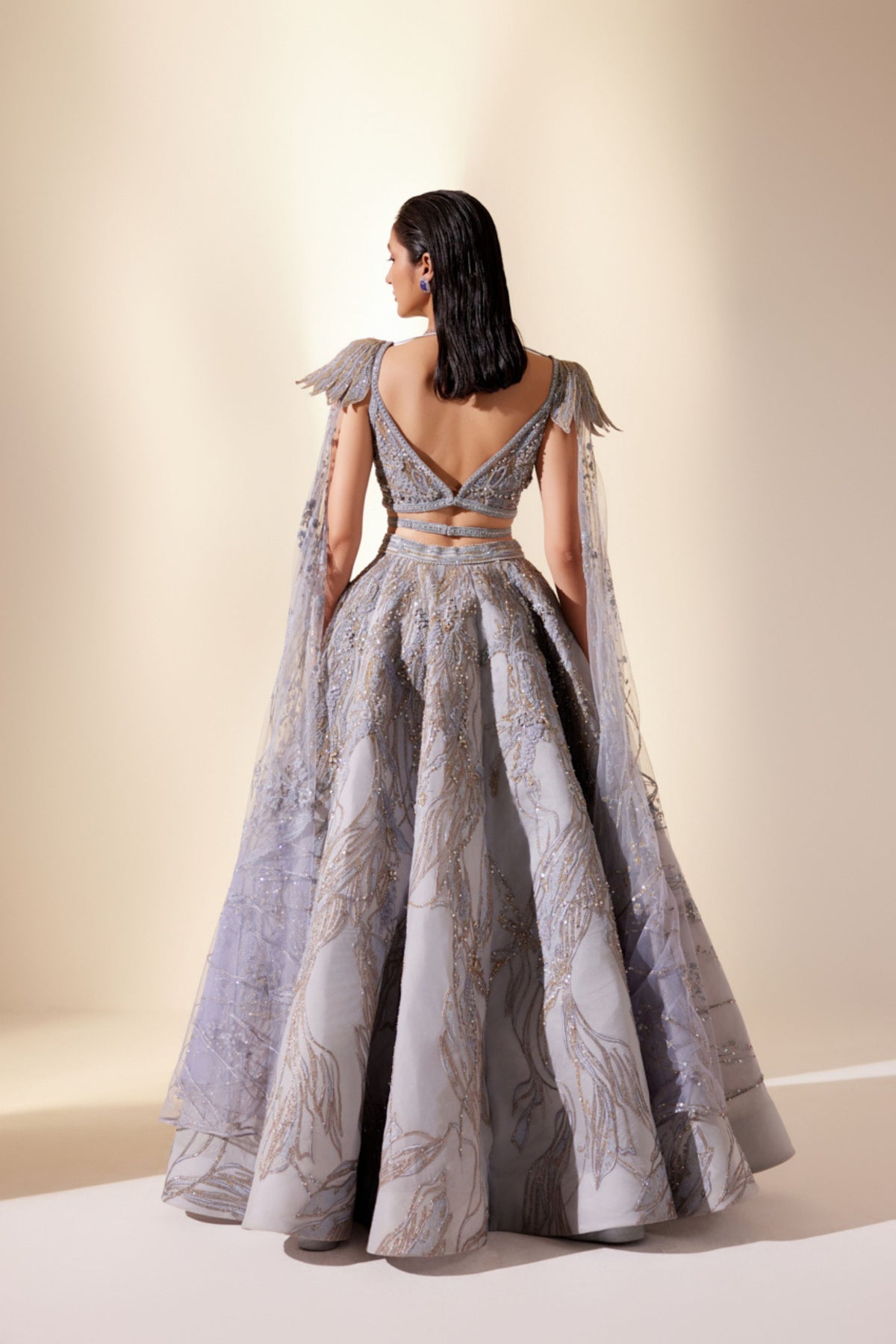 Lunar Lavender Lehenga Set
