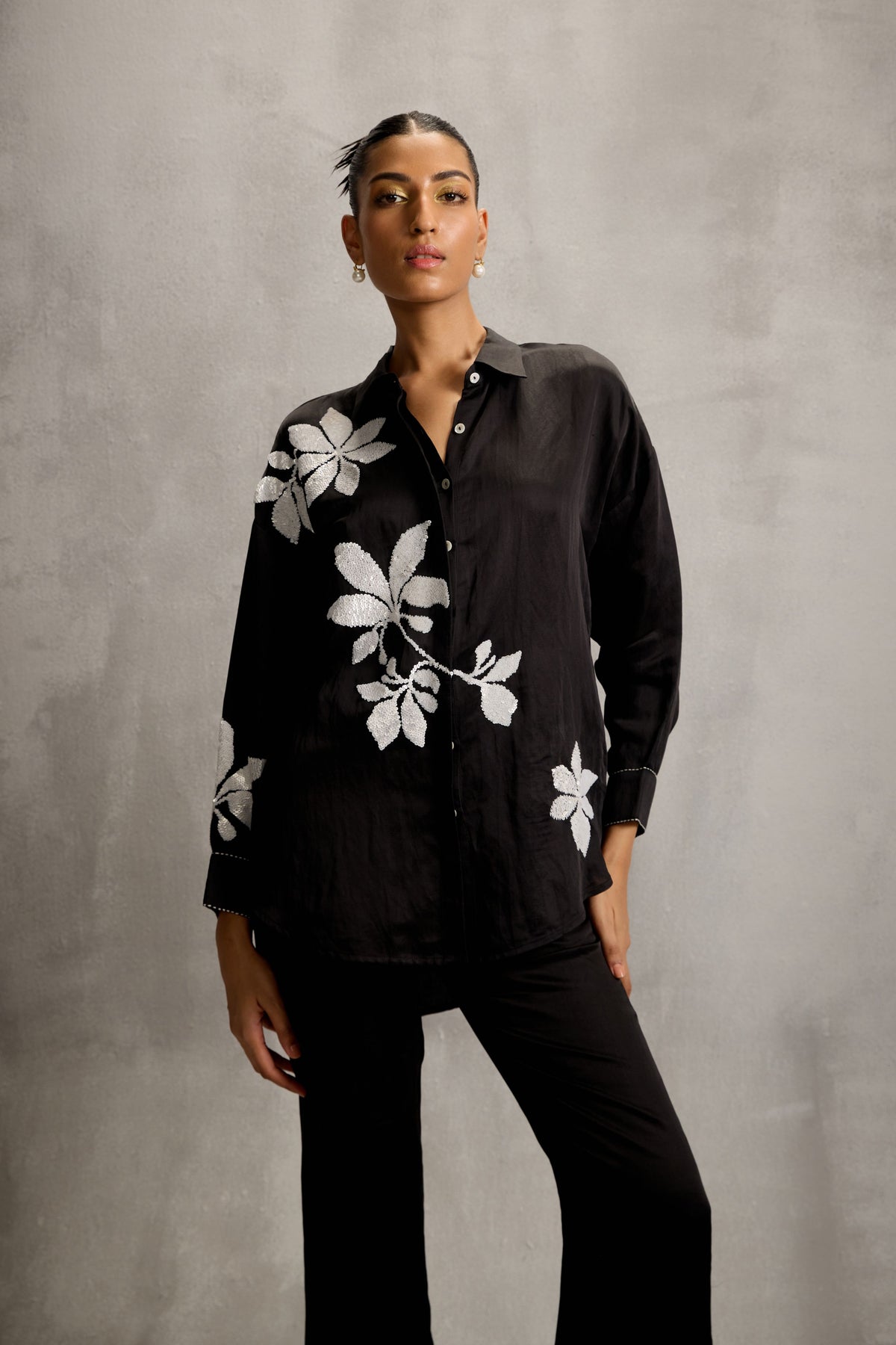 Lily Garden Oversized Shirt