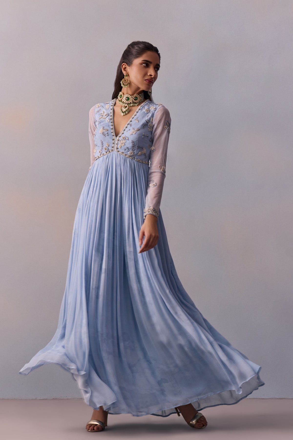 Rehmat Anarkali Set