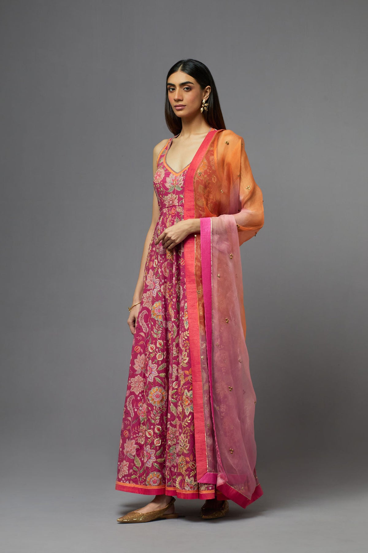 Fuchsia Kalidaar Set