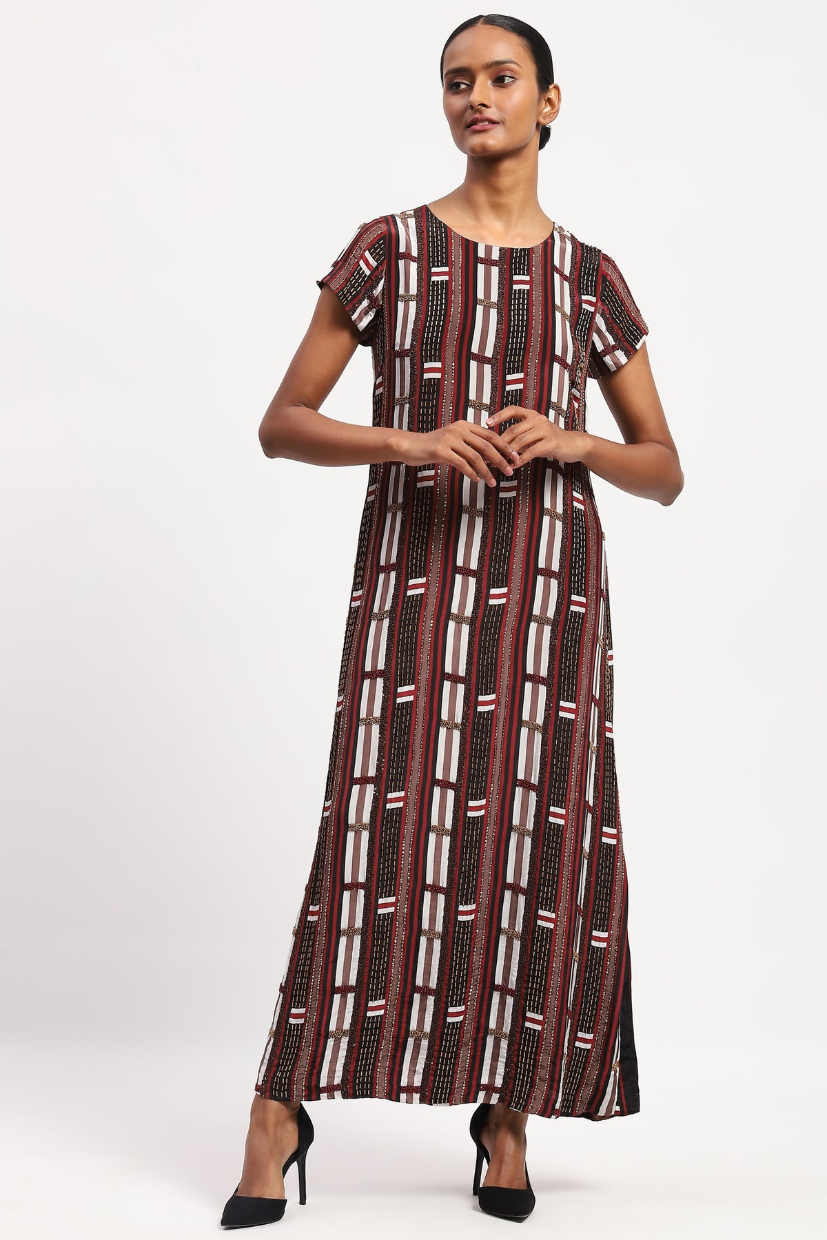 Kente Stripes Dress