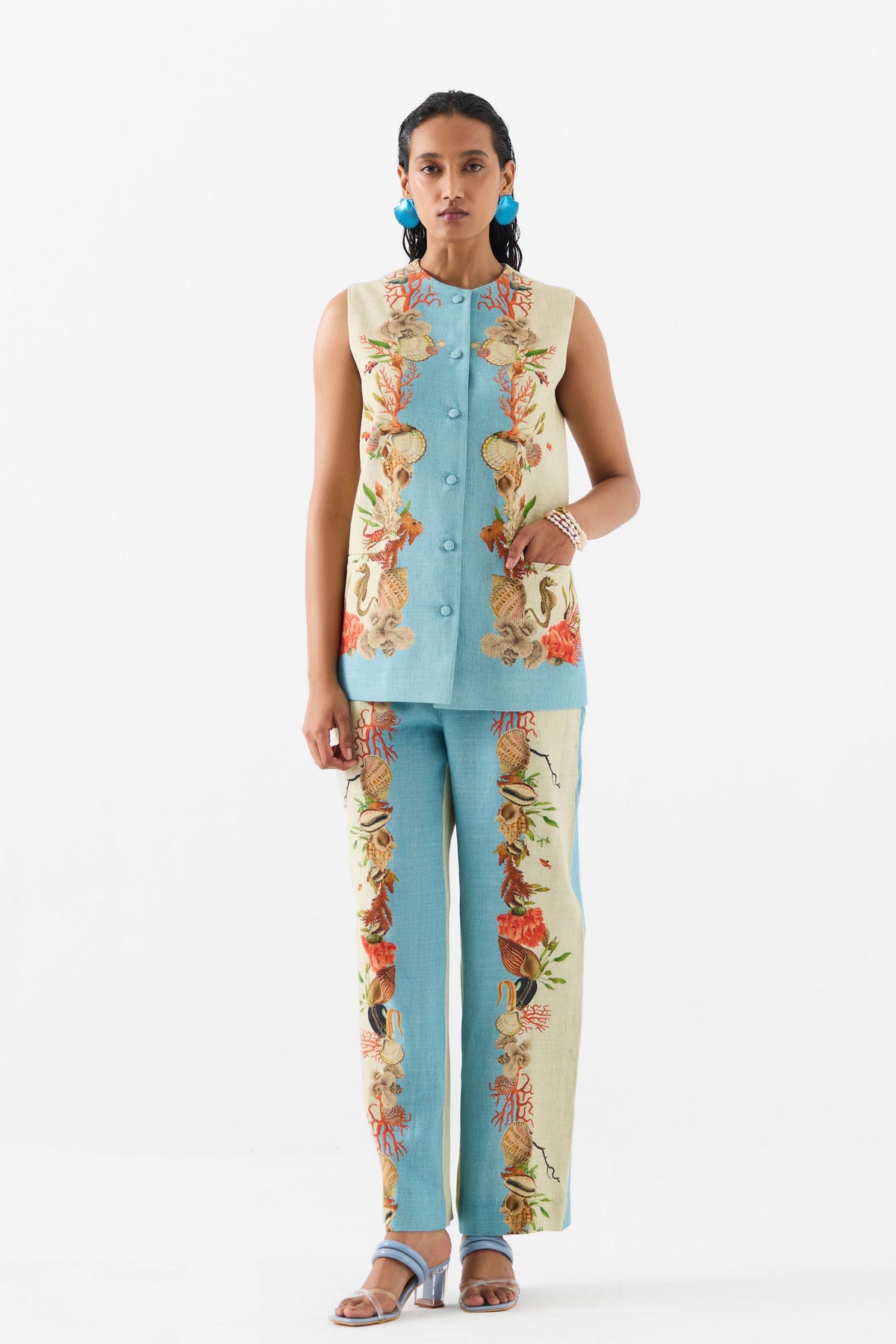 Mapusa Blazer Set