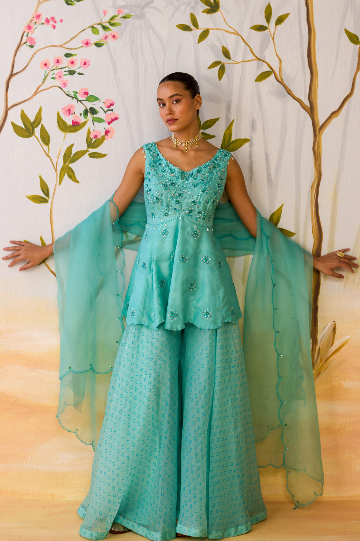 Tushita Sharara Set