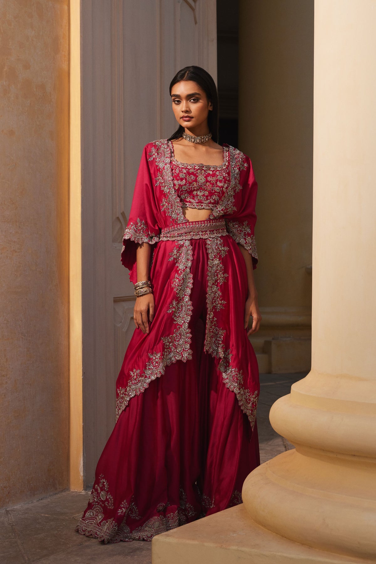 Rani Pink Sharara Set