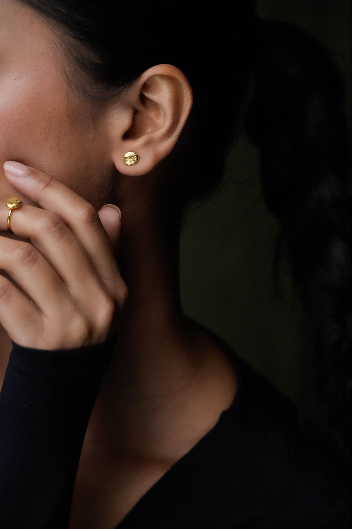 Sophie Small Golden Studs