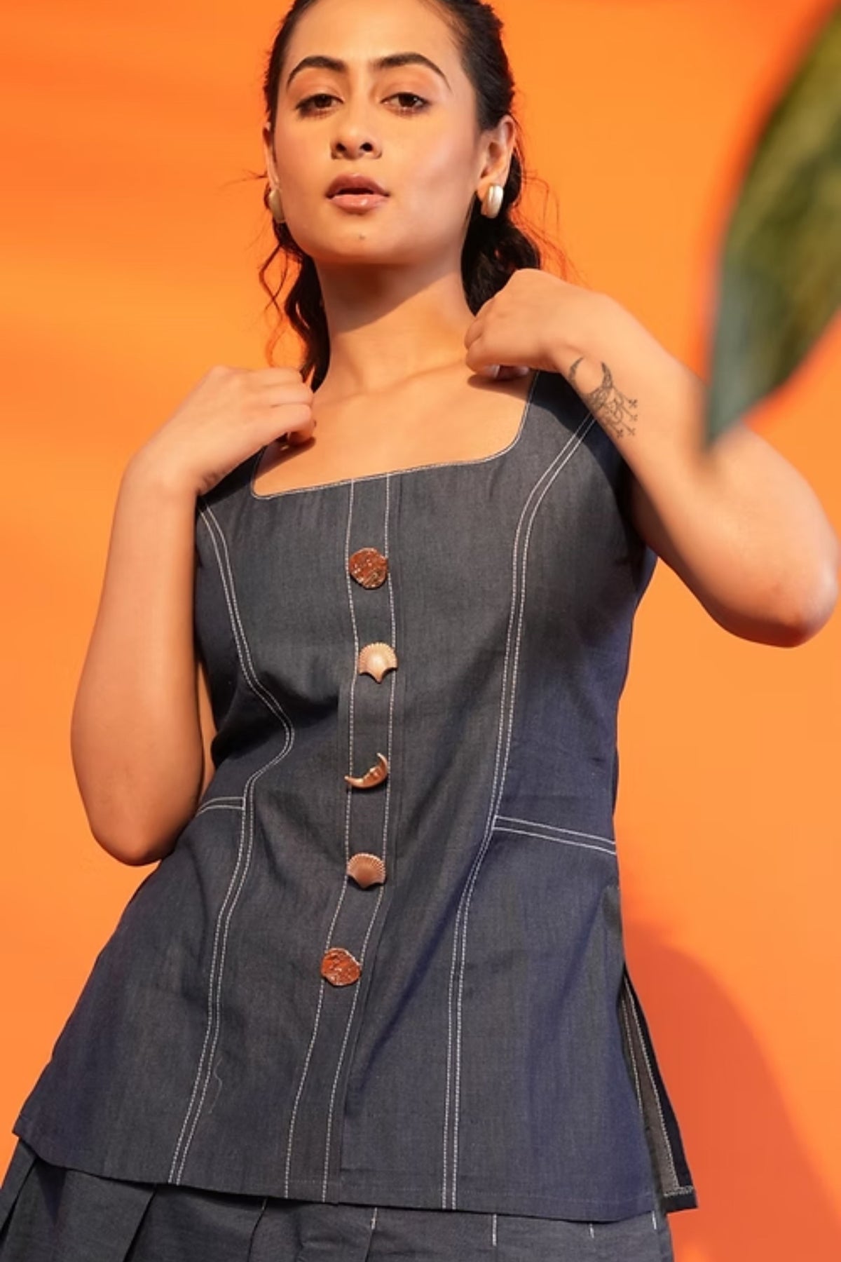 Denim Co-ord Set
