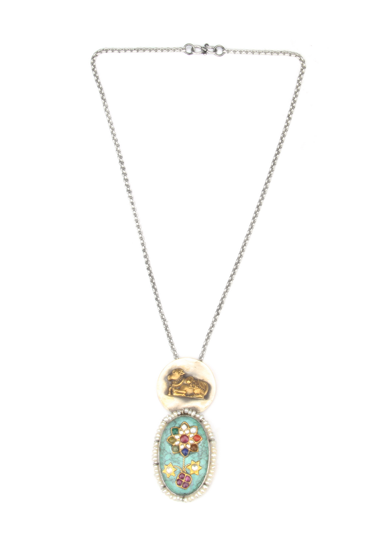 Silver Aadita Pendant