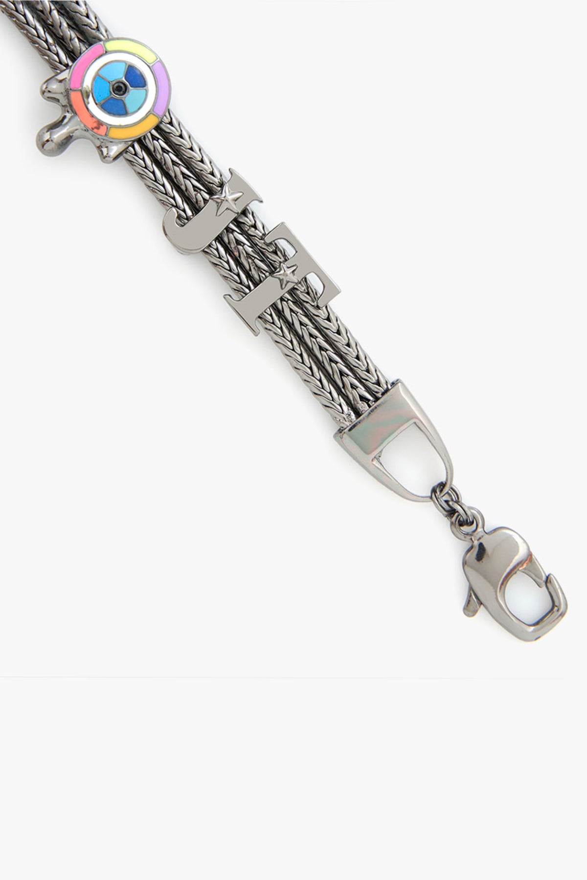 Love Links Bracelet in Gunmetal