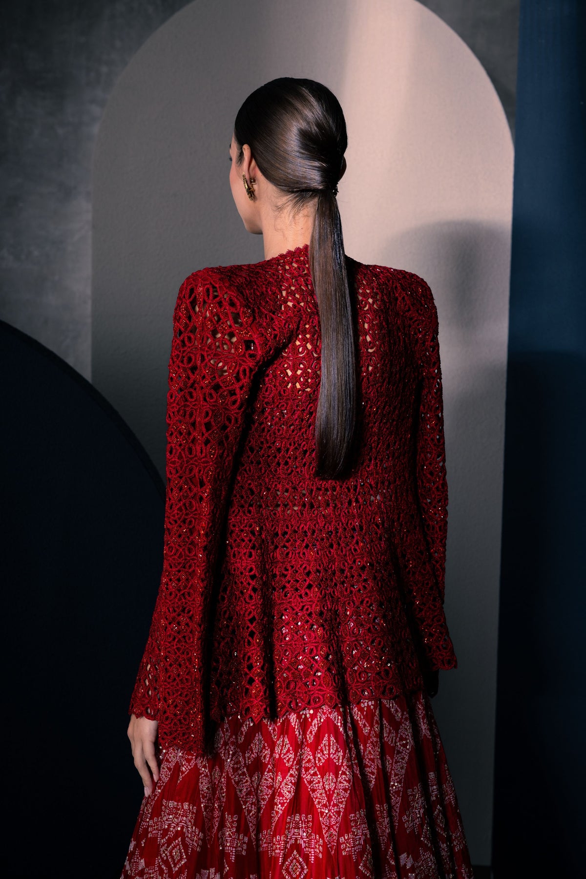 Sage Lehenga Set