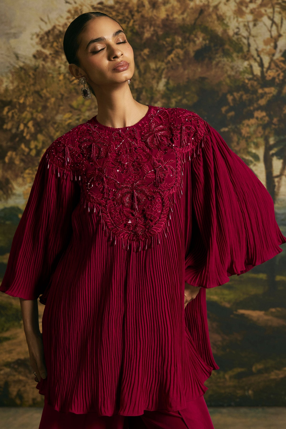 Cherry Tunic Set