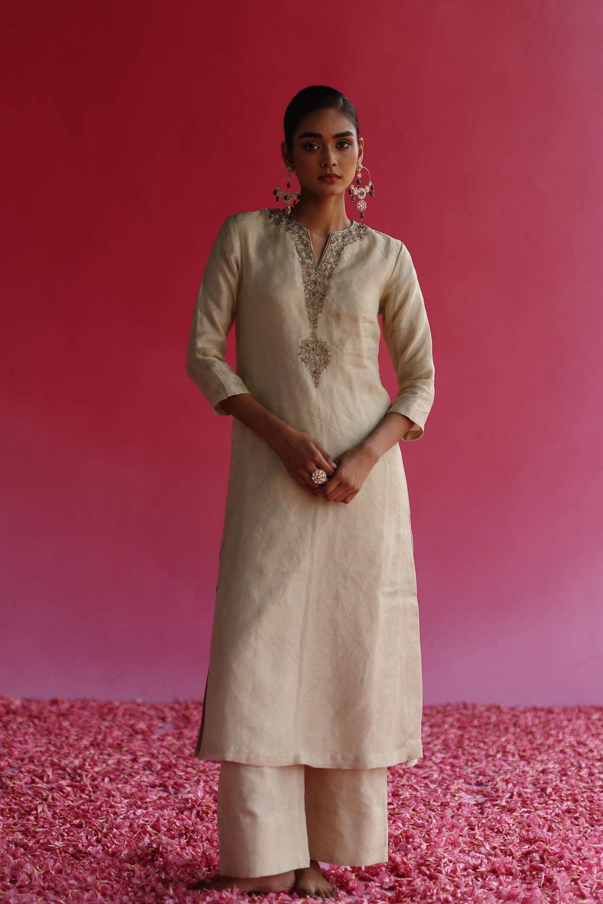 Kaljo Yellow Kurta