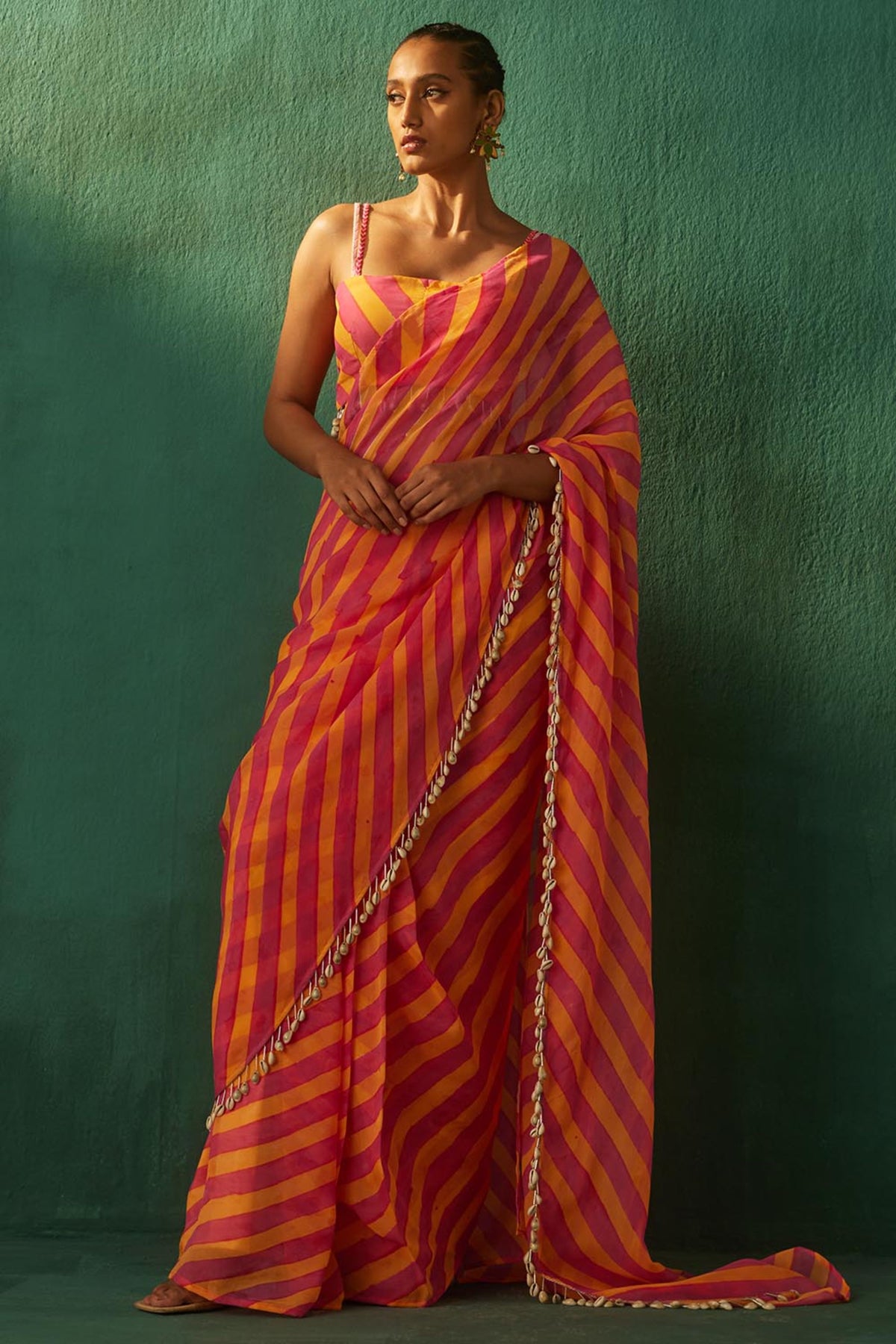 Preet Pre Draped Saree Set