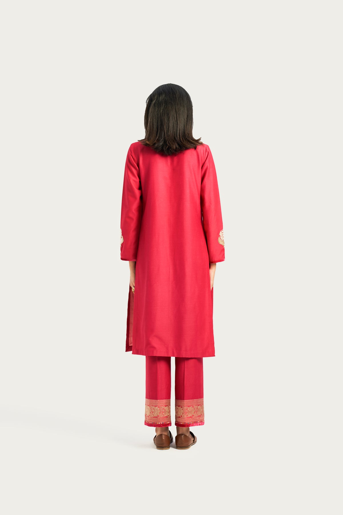 Calicut Ruby short kurta pant set