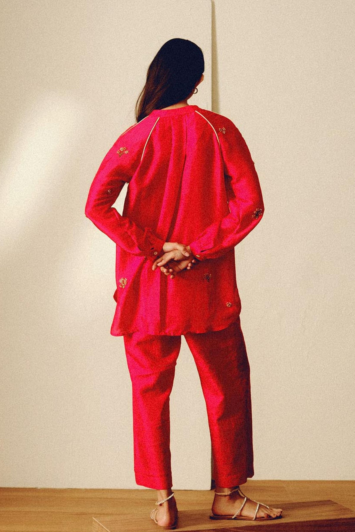 August Red Co-ord Set