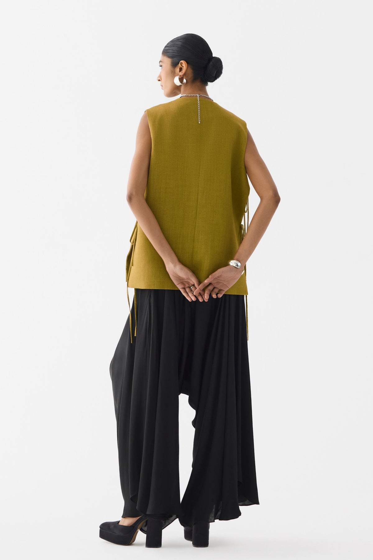 Tiger Lily Vest & Dhoti Pants