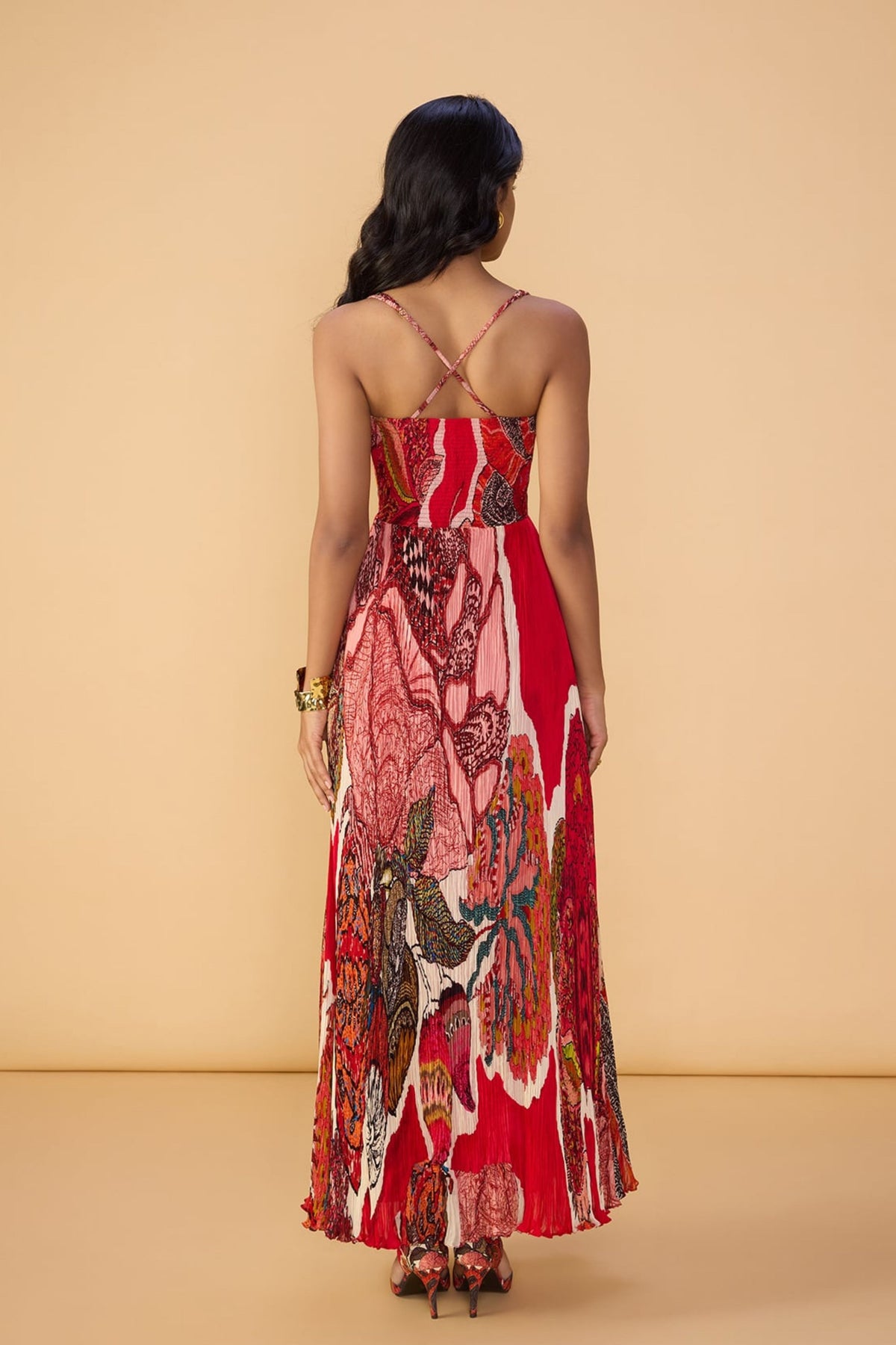 Red Velvet Kiara Dress