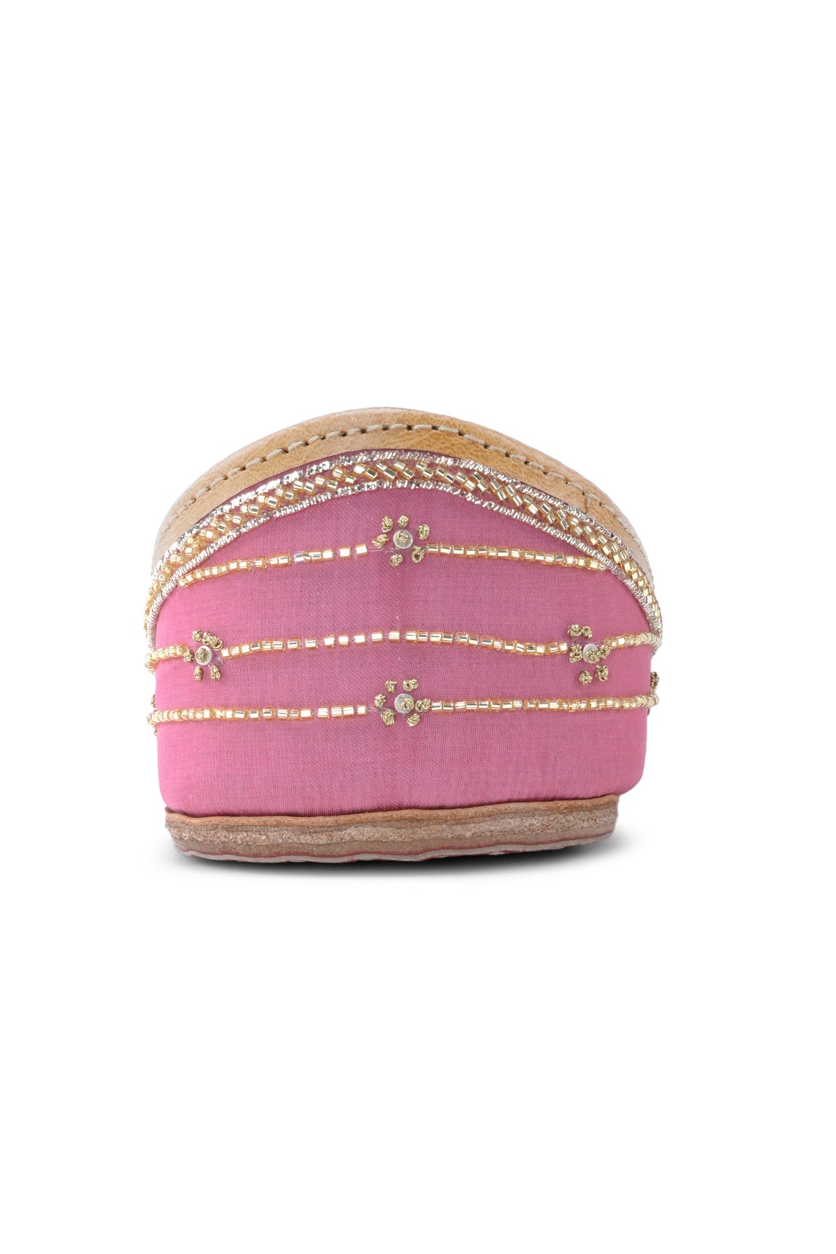 Ahalaya Fuschia Pink Juttis