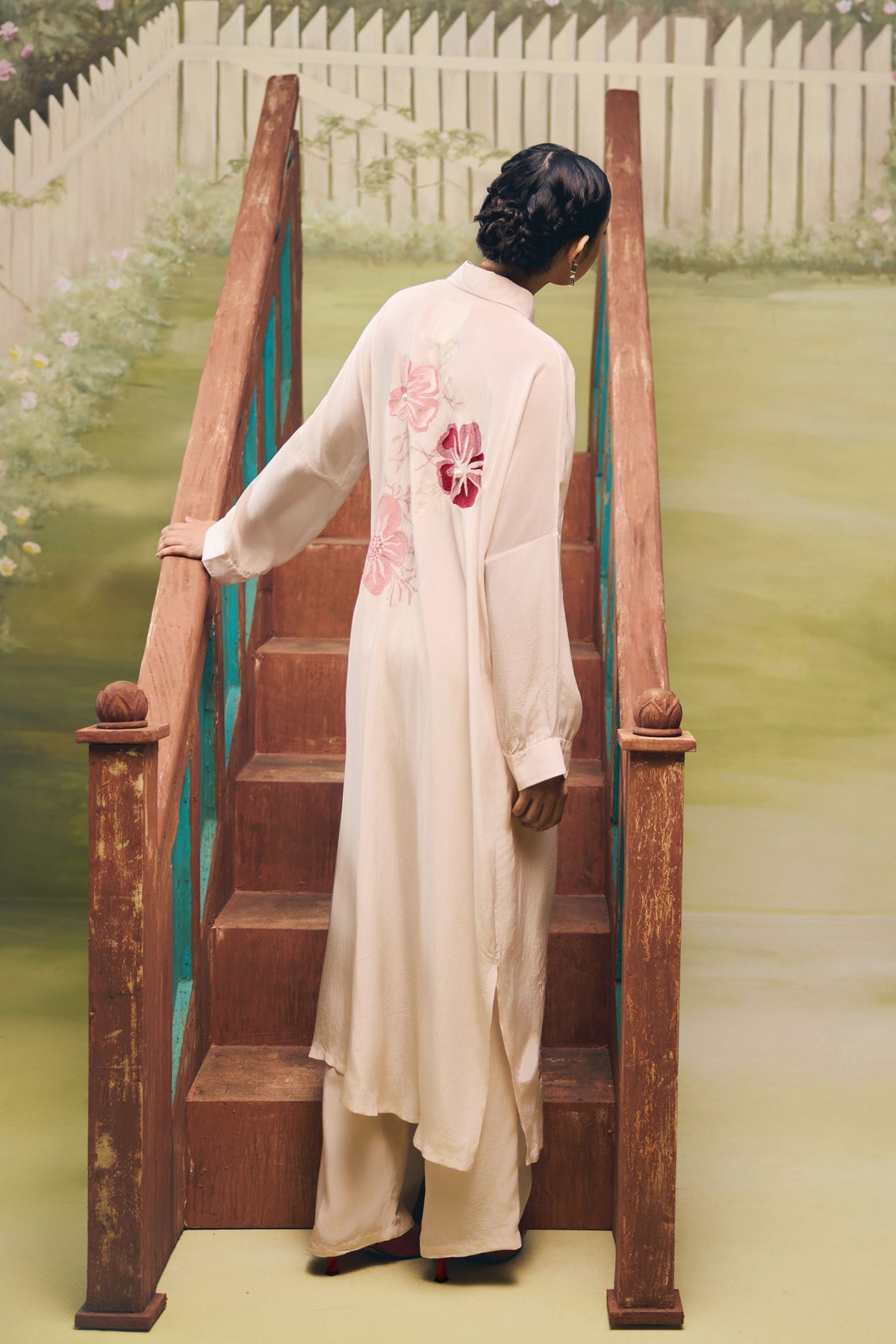 Rose Bloom Relaxed Co-ord Set