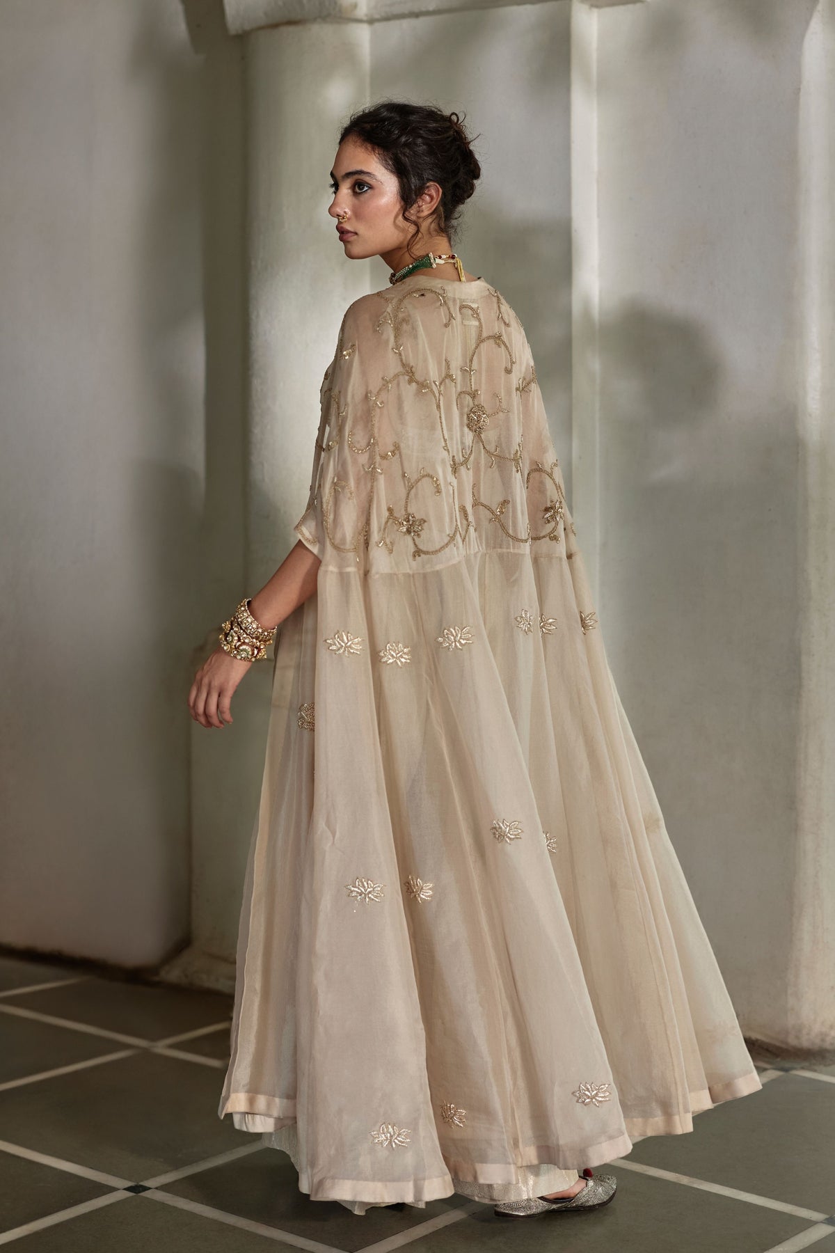 Aira Cape Palazzo Set