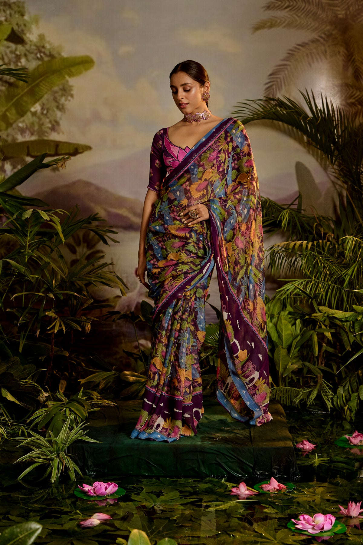 Samandar Saree Set