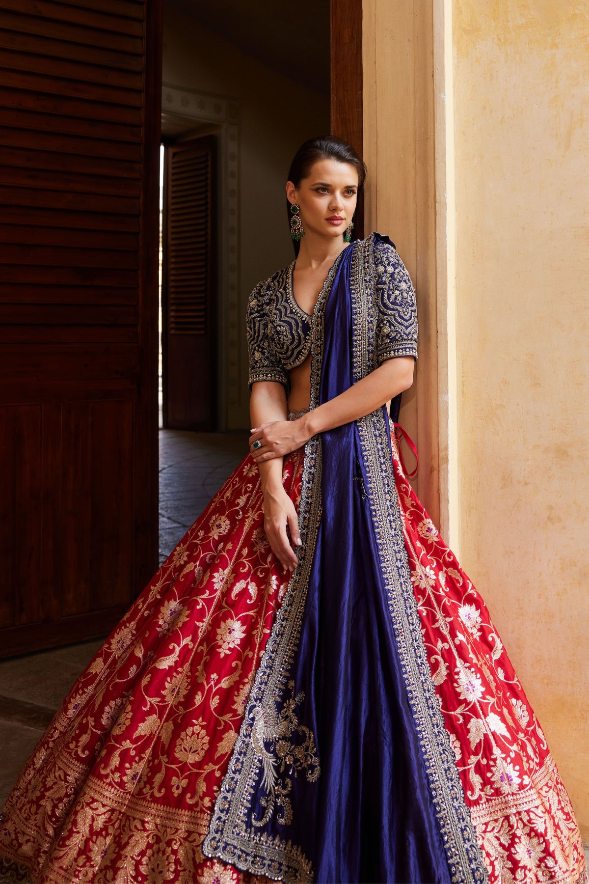 Red Lehenga Set