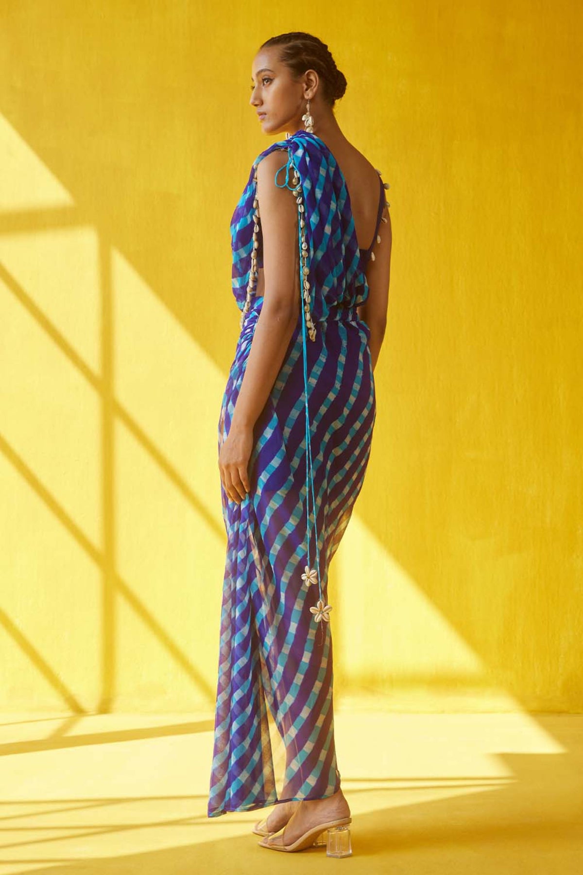 Sia Draped Skirt Set