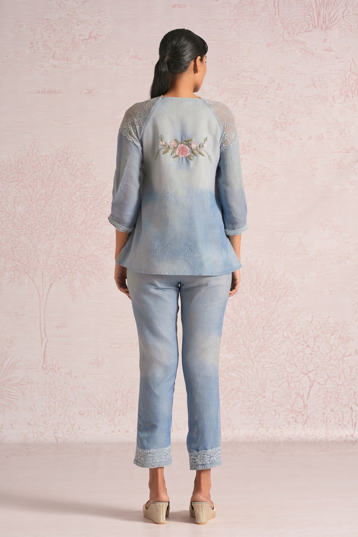 Whimsical Inkblot Top