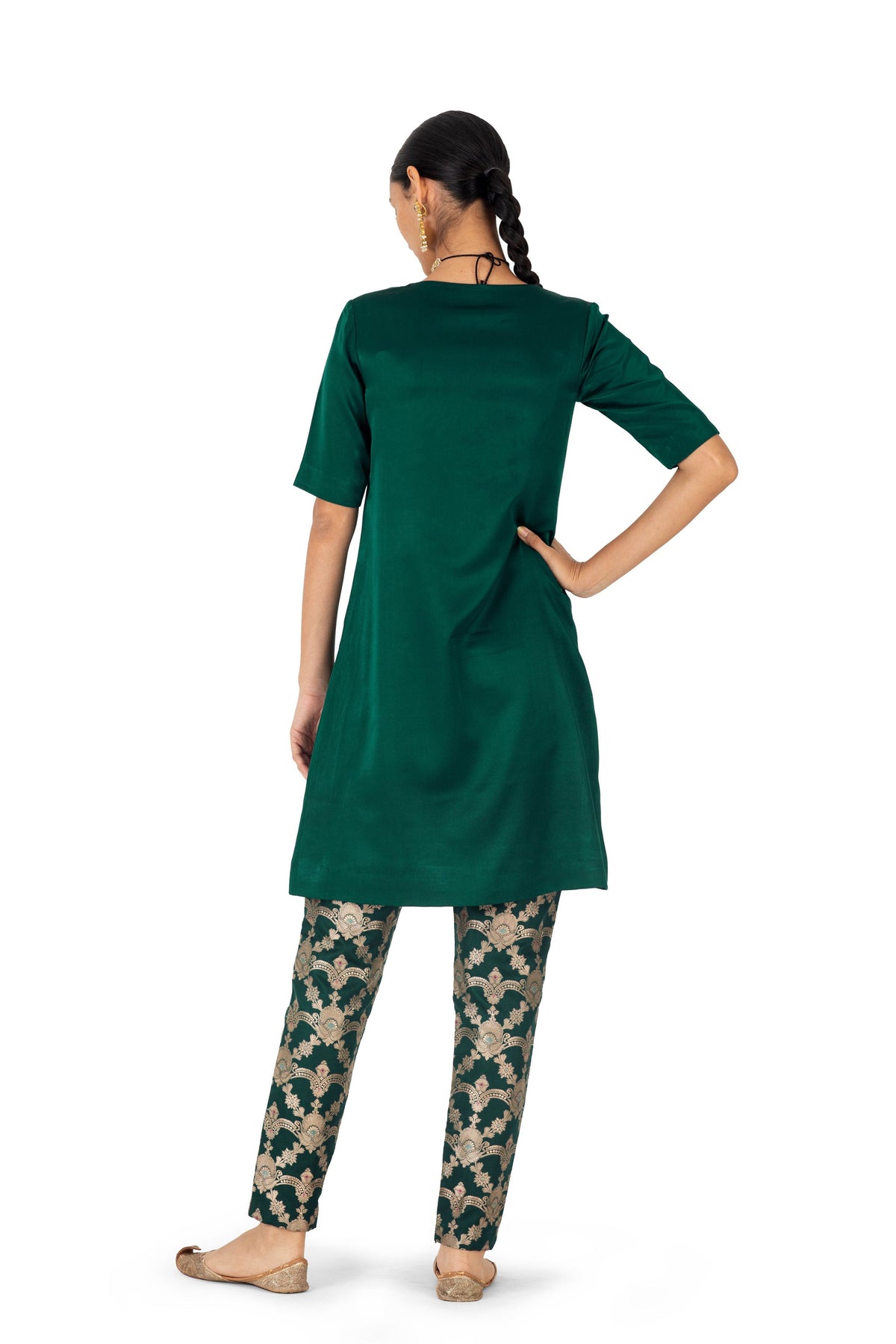 Velha Kurta With Mapusa Brocade Pants