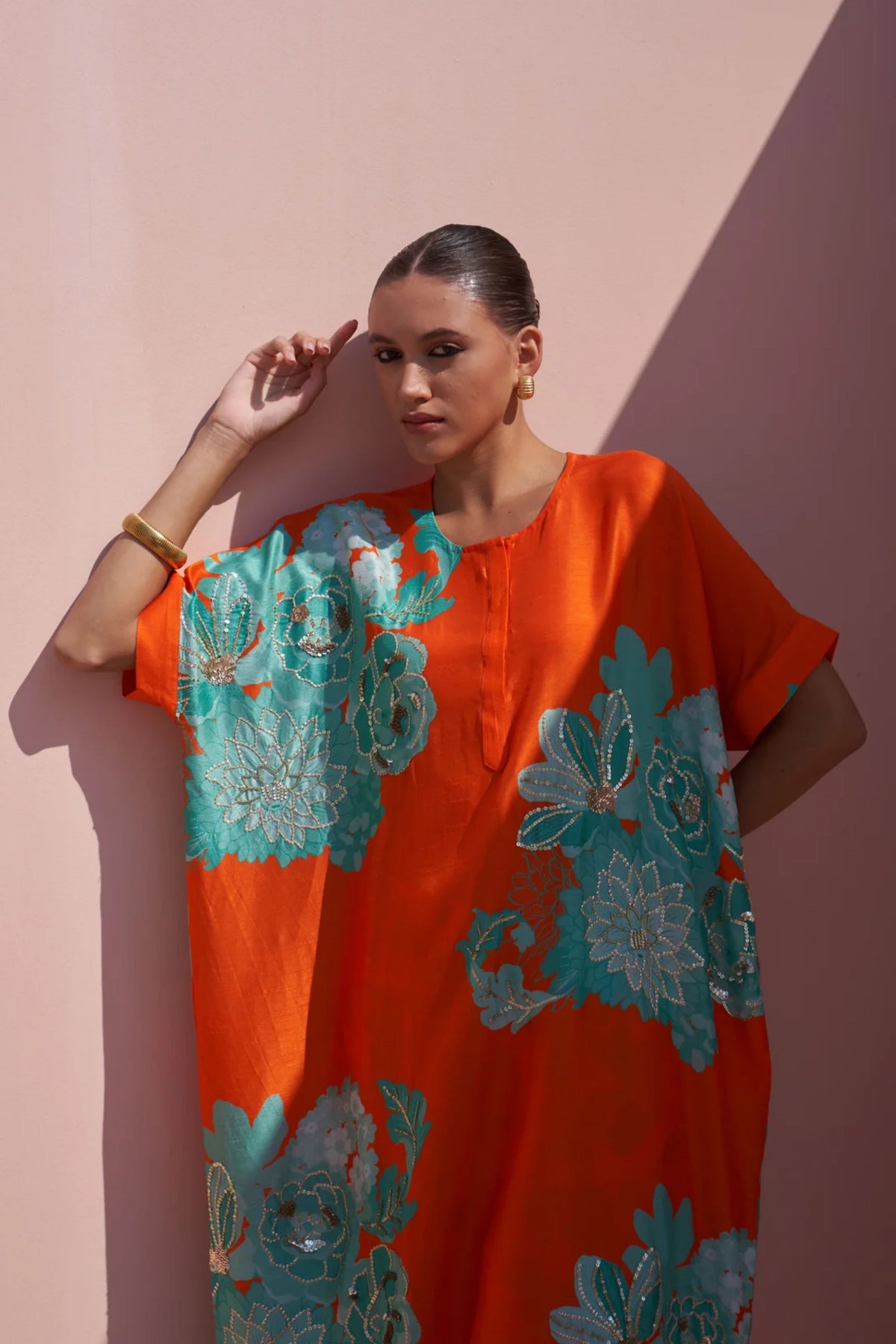 Orange Moroccan Oversized Set