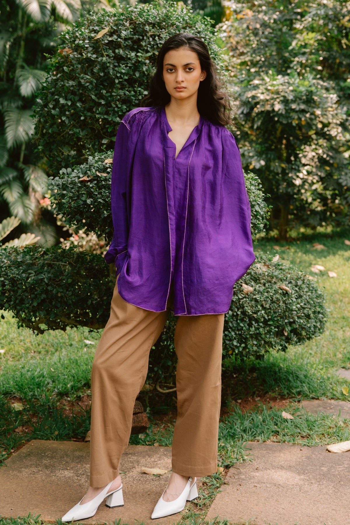 Purple Noa Shirt