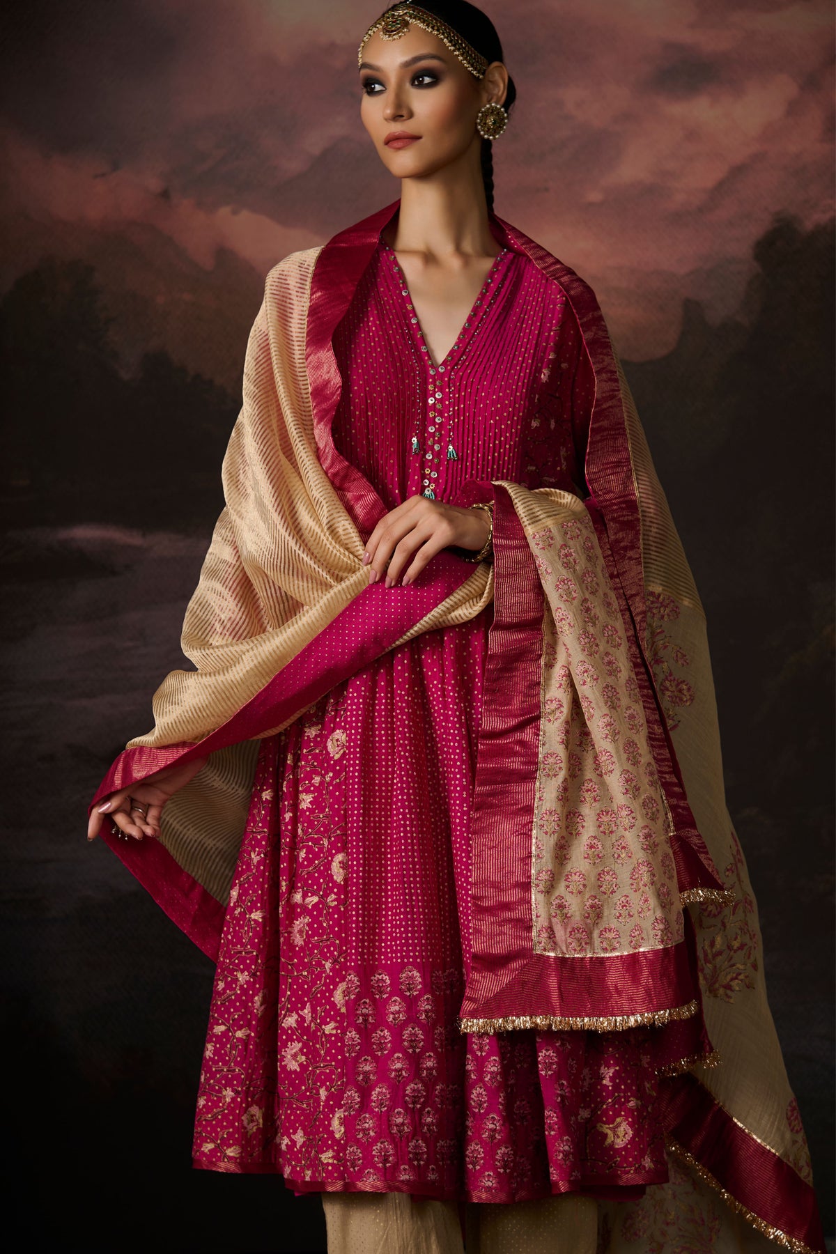 Zoya Anarkali Set