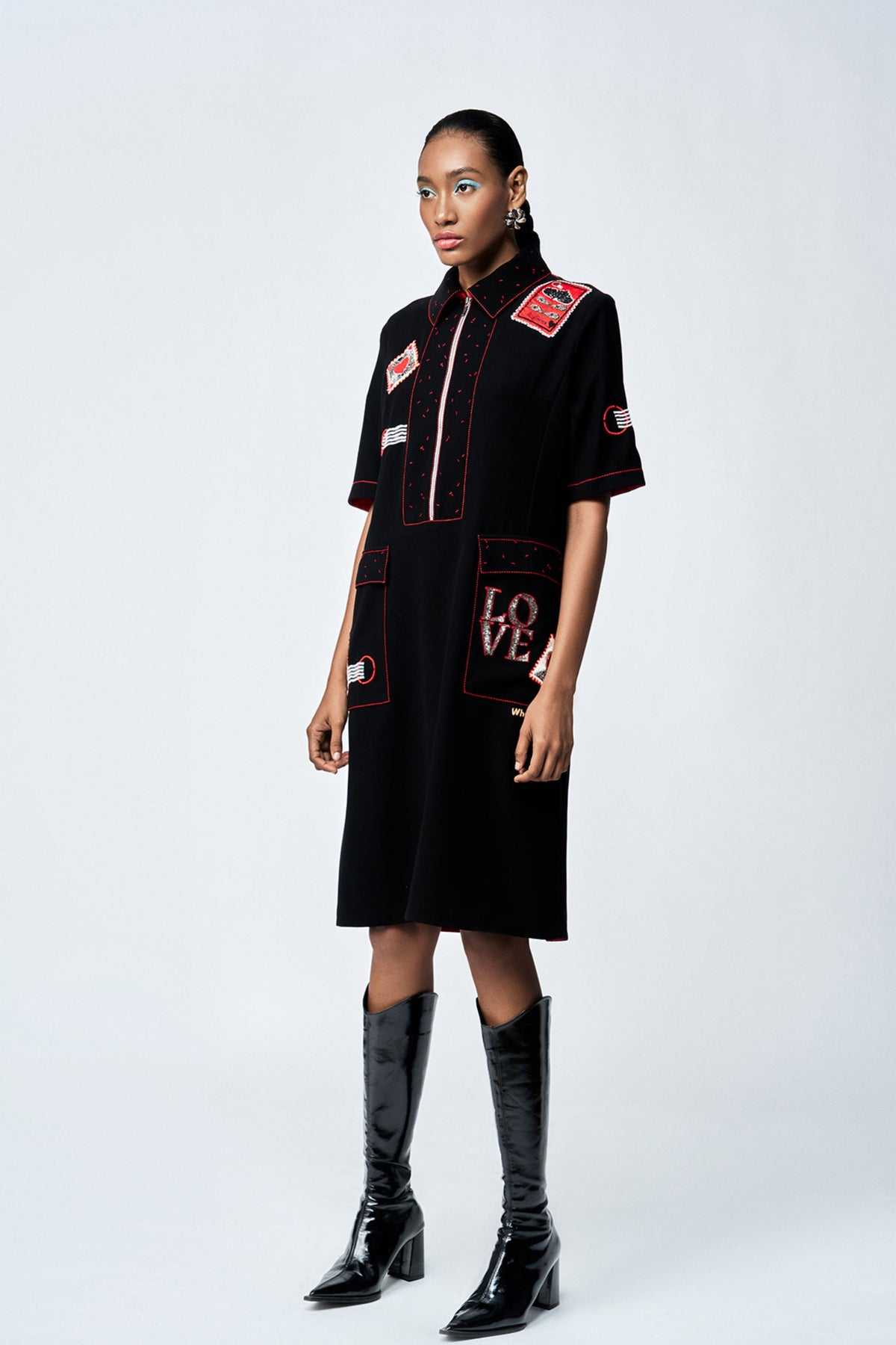 Black Shift Dress