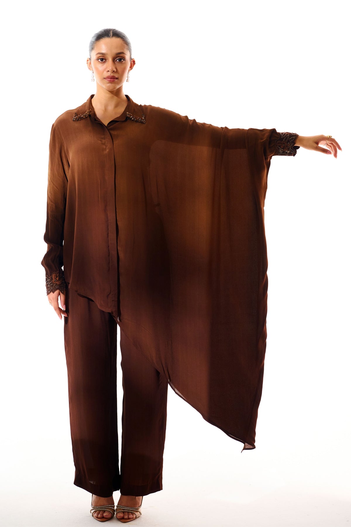 Brown Sapphire Co-ord Set