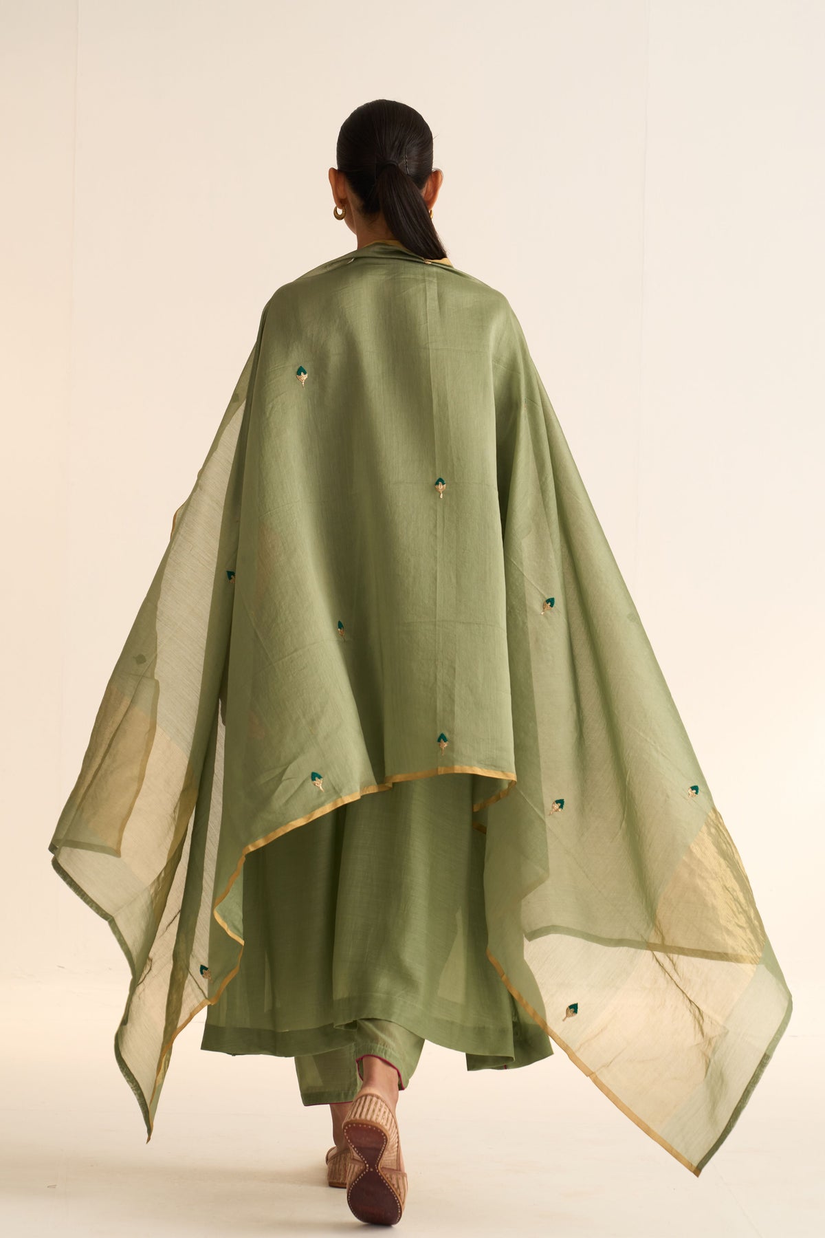 Kiana Mint Green Kurta Set
