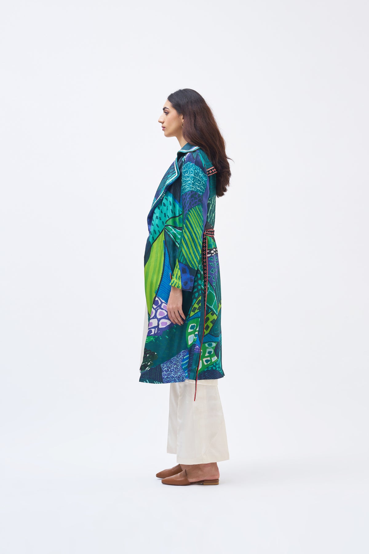 Forest Green Trench Jacket