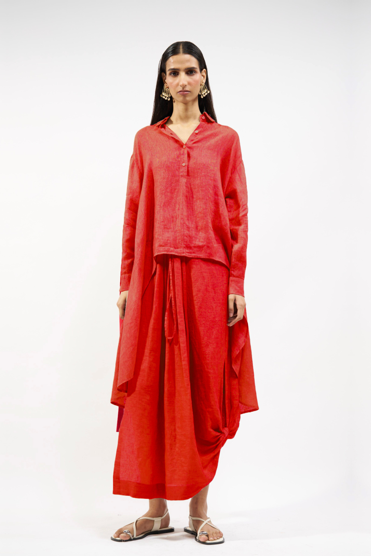 Contemporary Draped Set