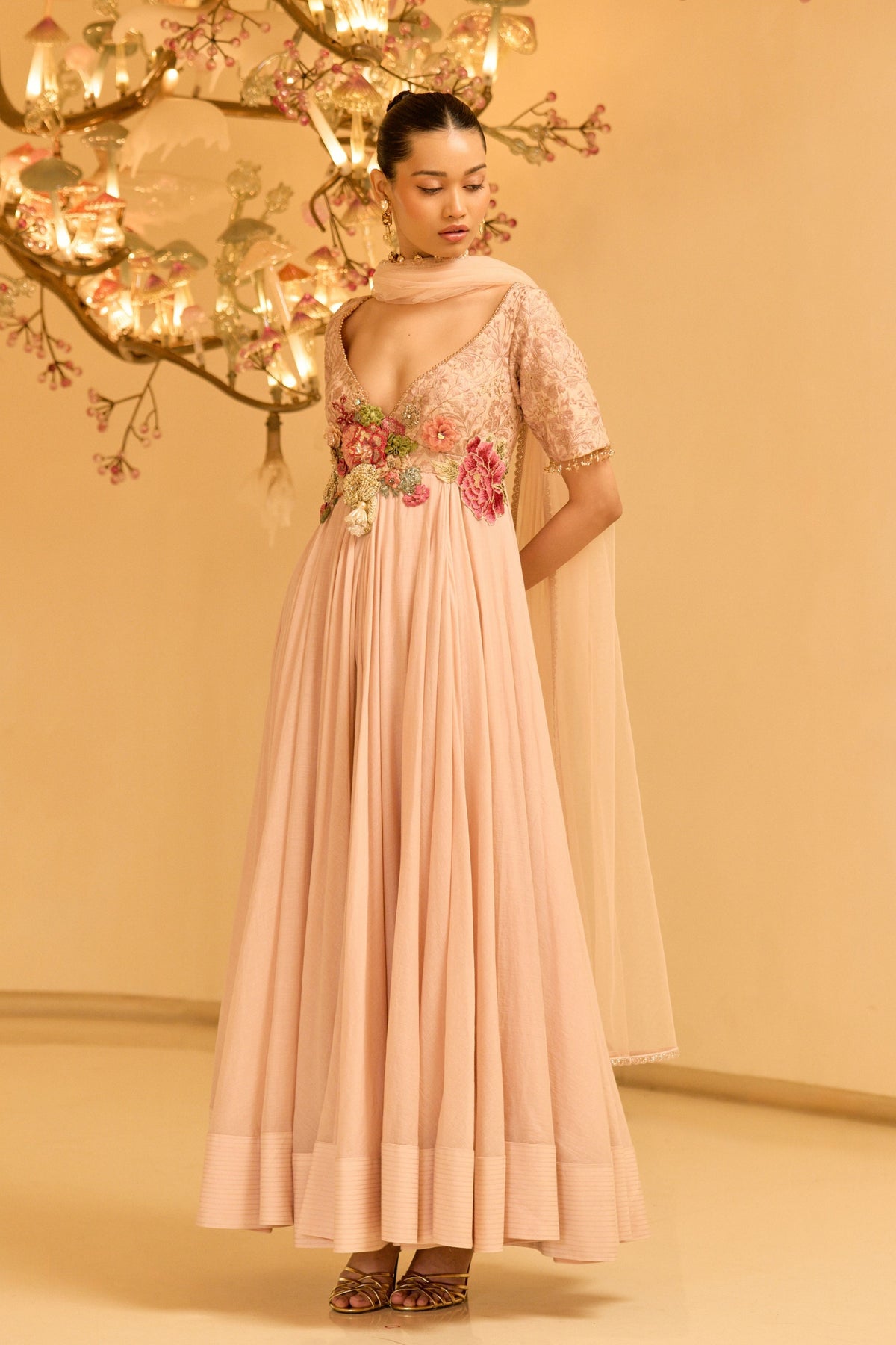 Ethereal Anarkali Set