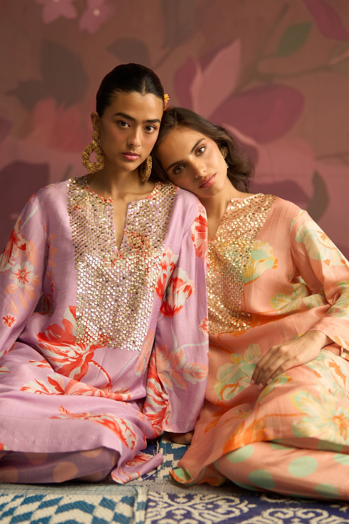 Lavender Gleam Kurta Set