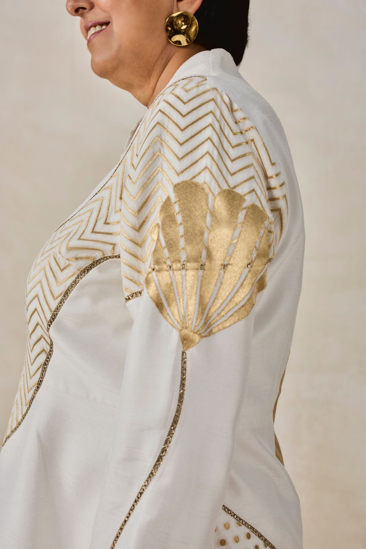 Short Jacket Kurta With Pants