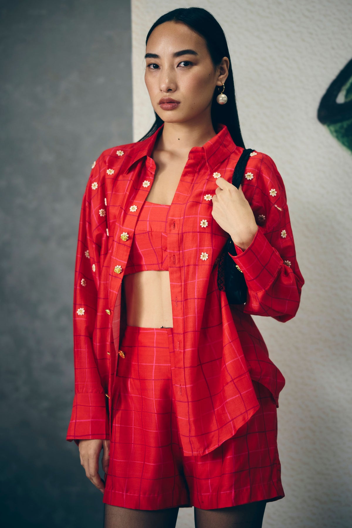 Nori Red Co-ord Set