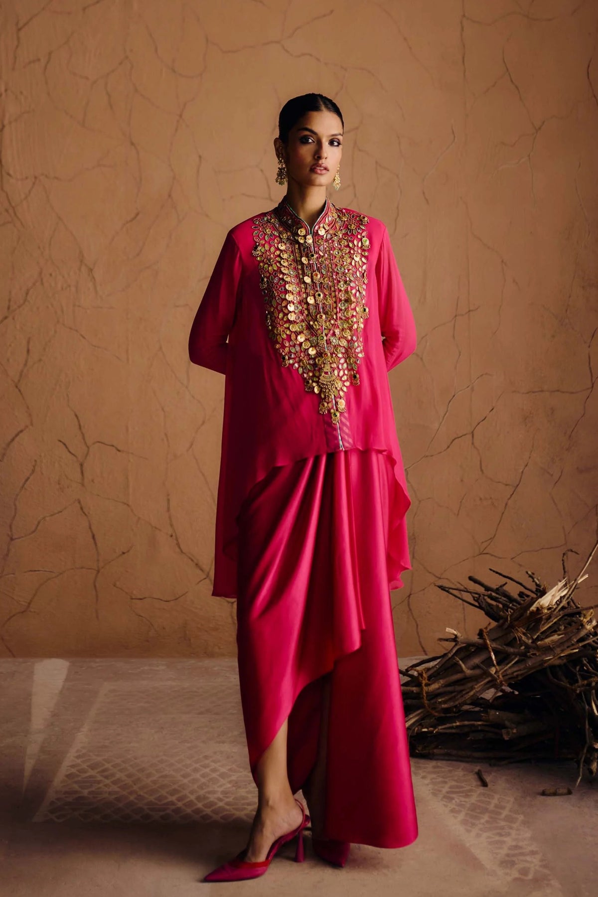 Varna Skirt Set