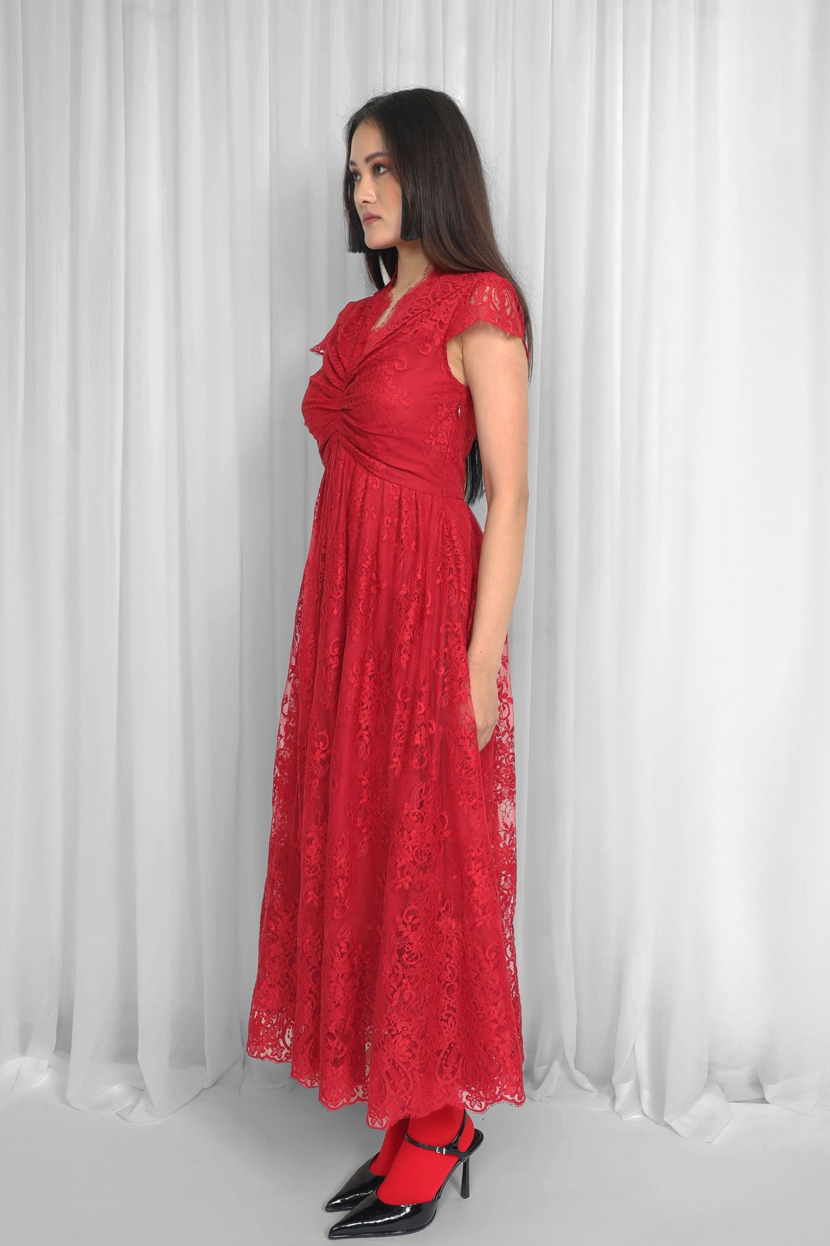 Red Regina Dress