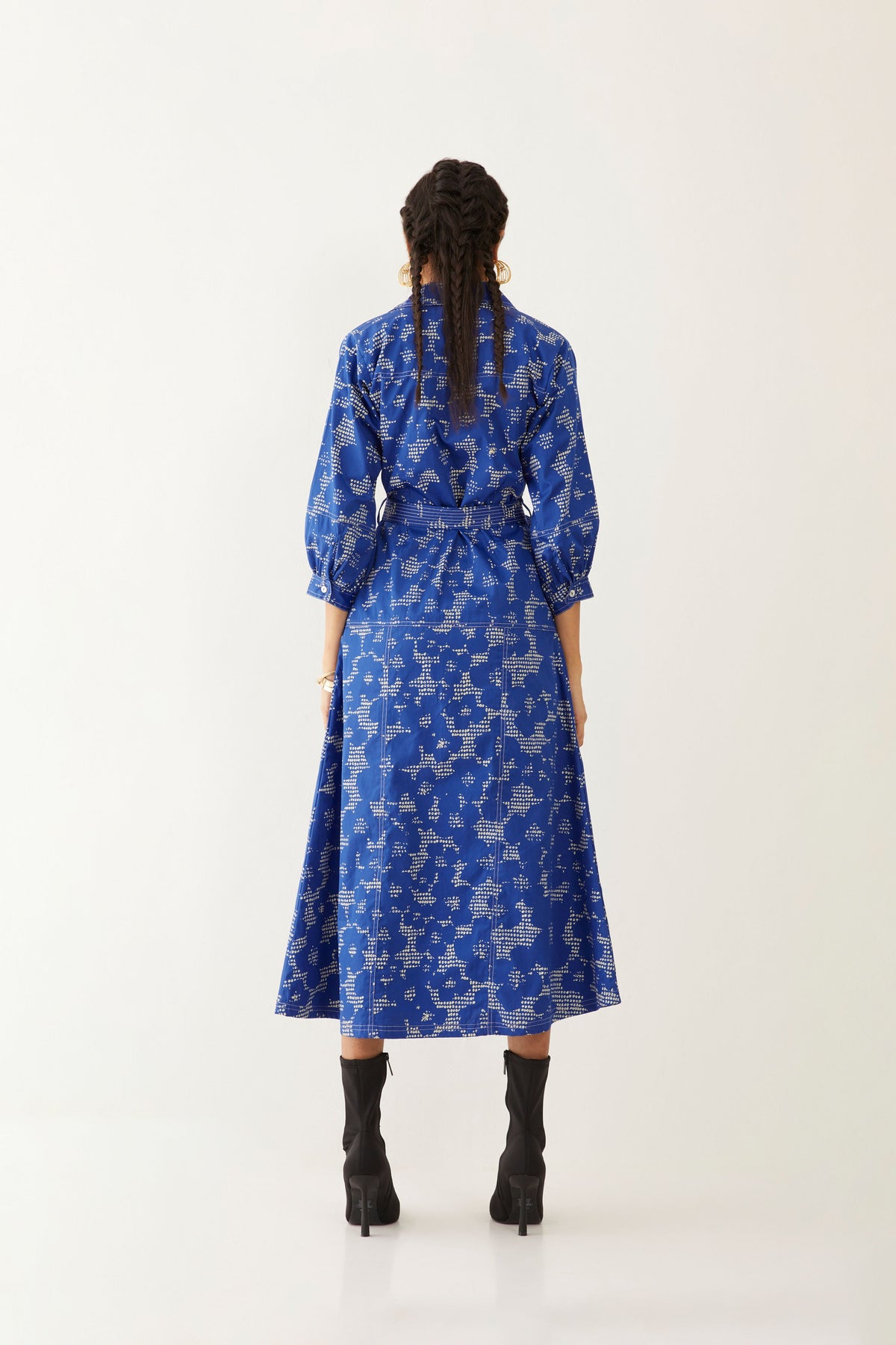 Bonnie Dress In Void Print