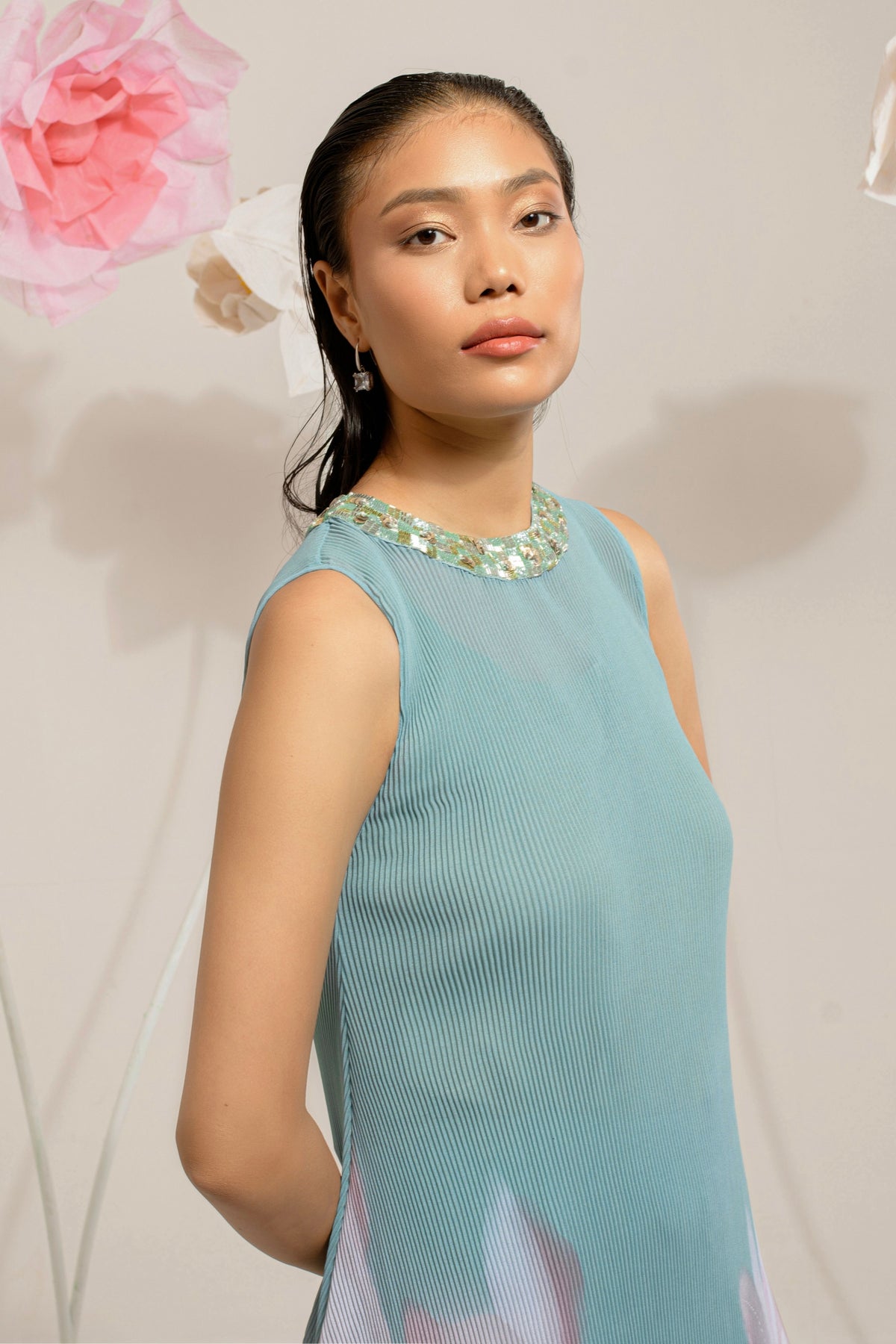 Sky Blue Tunic set