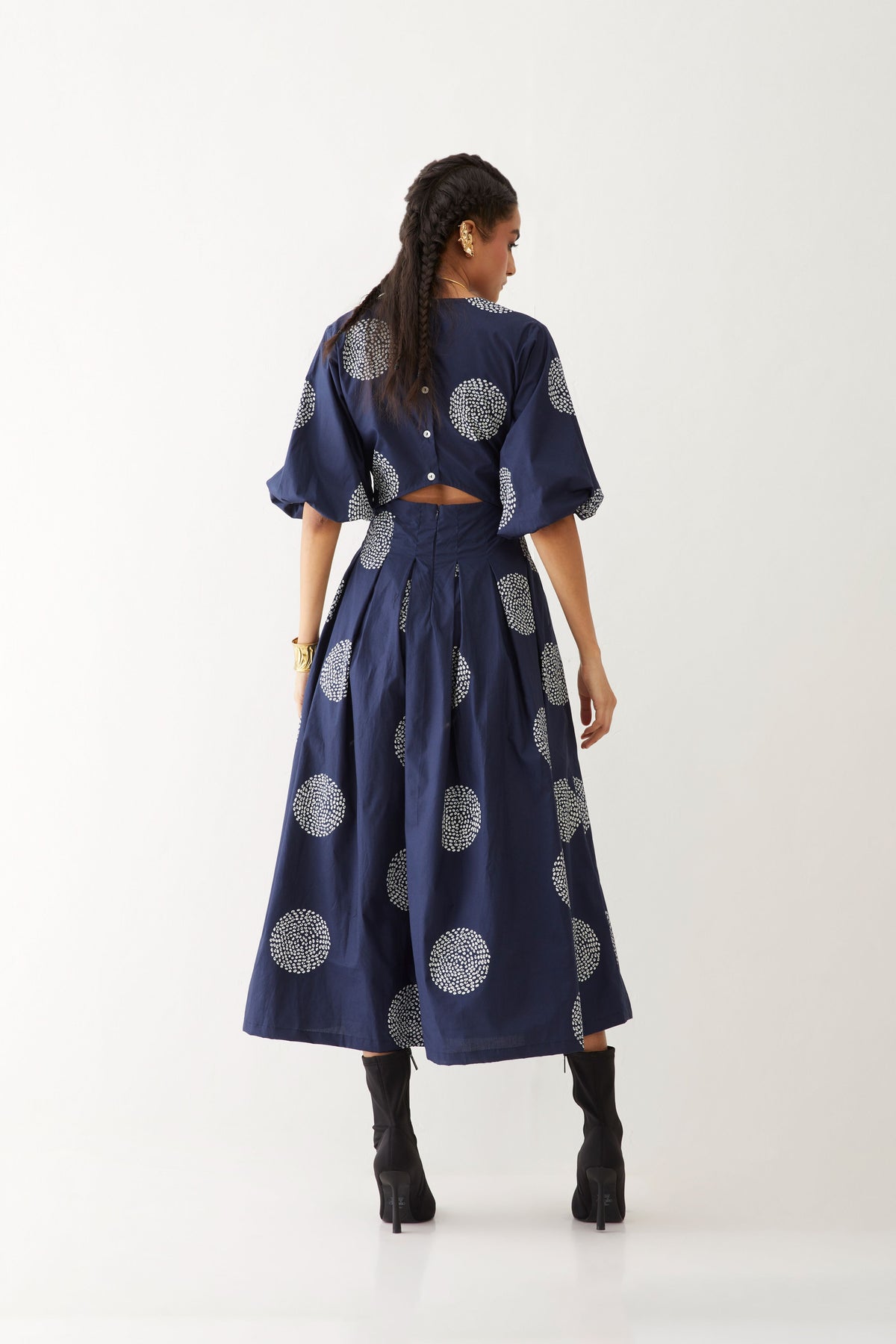 Becca Dress With Beans Print