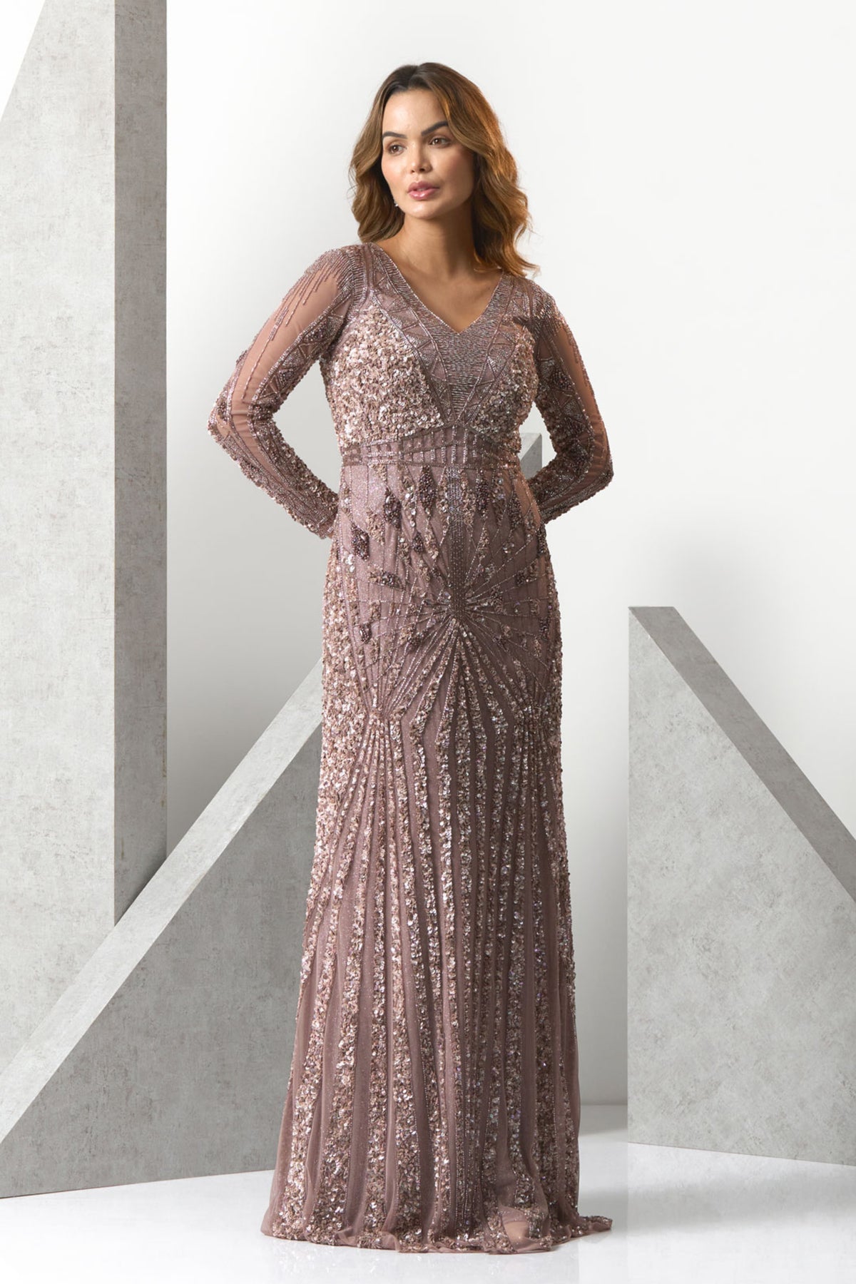 Moran Embroided Gown