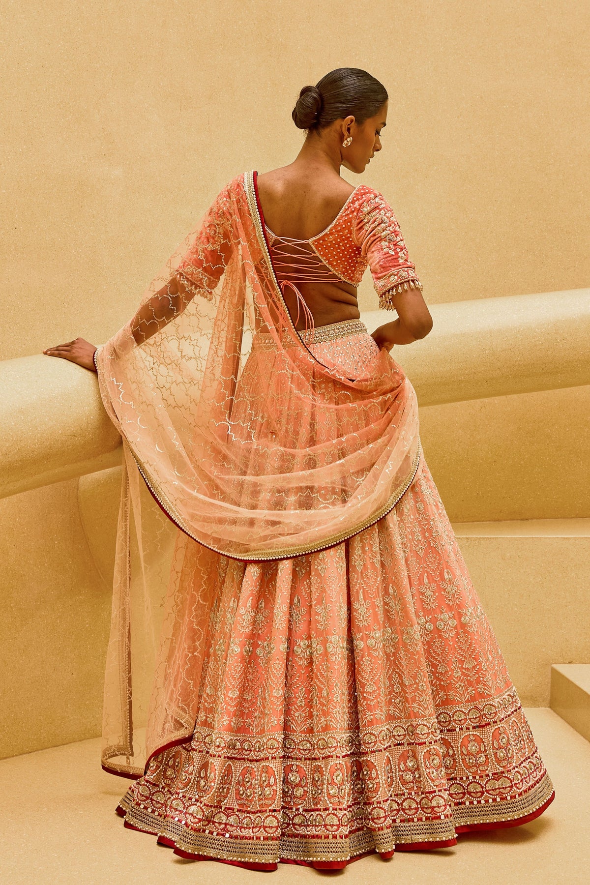 Pink Zuleikha Lehenga Set